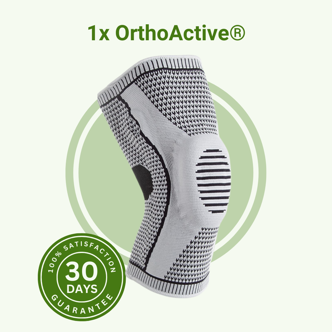 OrthoActive® Compression Knee Sleeve for Effective Pain Relief