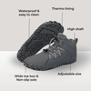 ORTHOSHOES® Joma - Orthopedic thermal barefoot shoes for autumn & winter