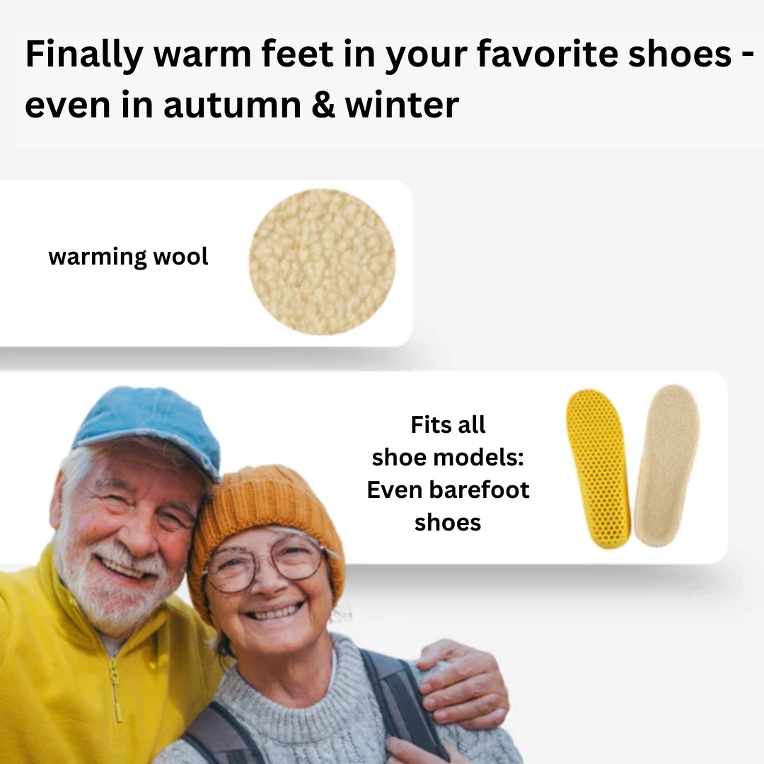 ORTHOSHOES® OrthoTherm - Warming Autumn & Winter Insoles