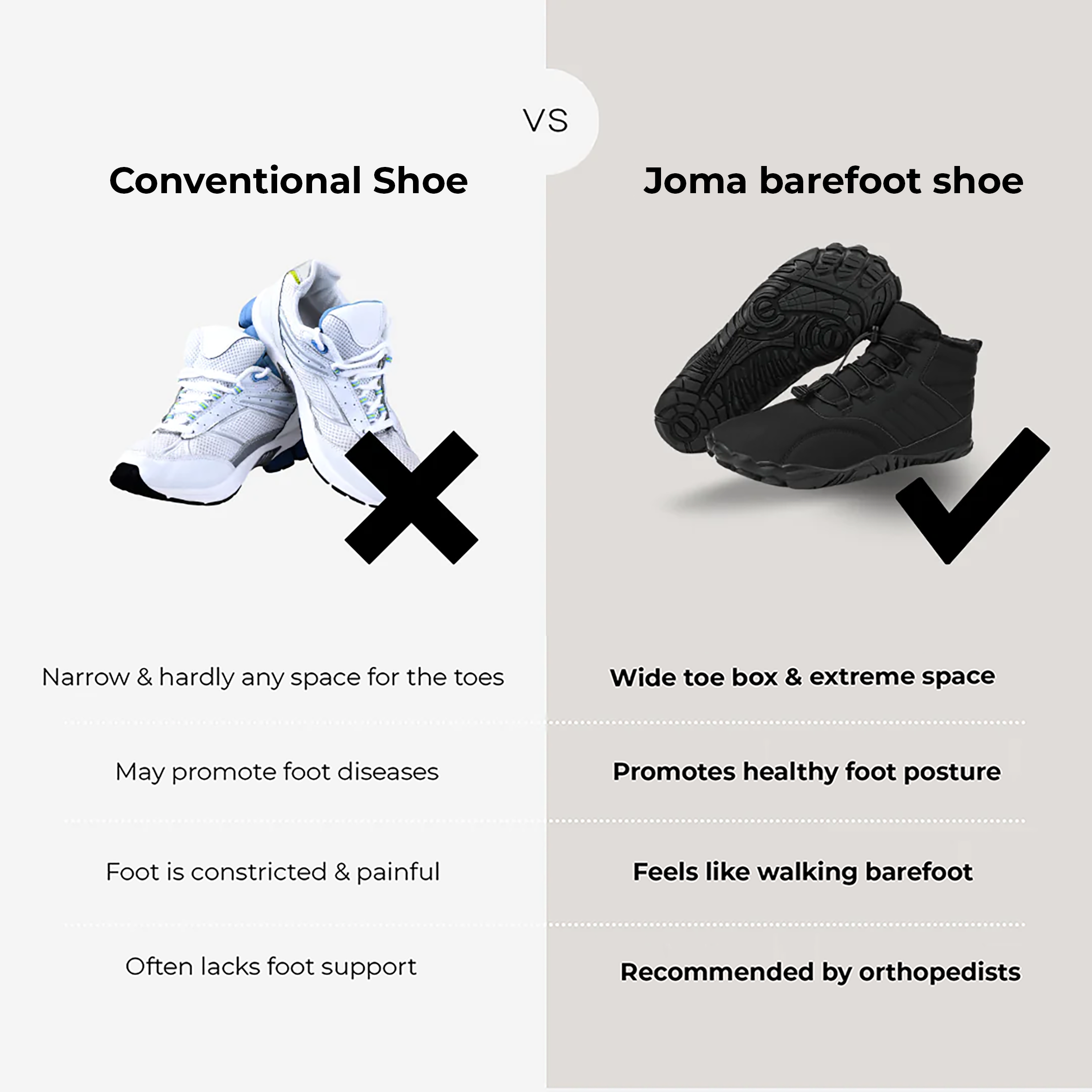 ORTHOSHOES® OrganicMotion - Barefoot shoe –